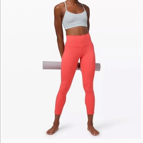 LULULEMON Wunder Under HR 7/8 Watermelon Tef 6 NWOT - Picture 6 of 7